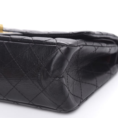 Chanel Aged Calfskin Quilted 2.55 Reissue 225 Flap Black 9 of 12