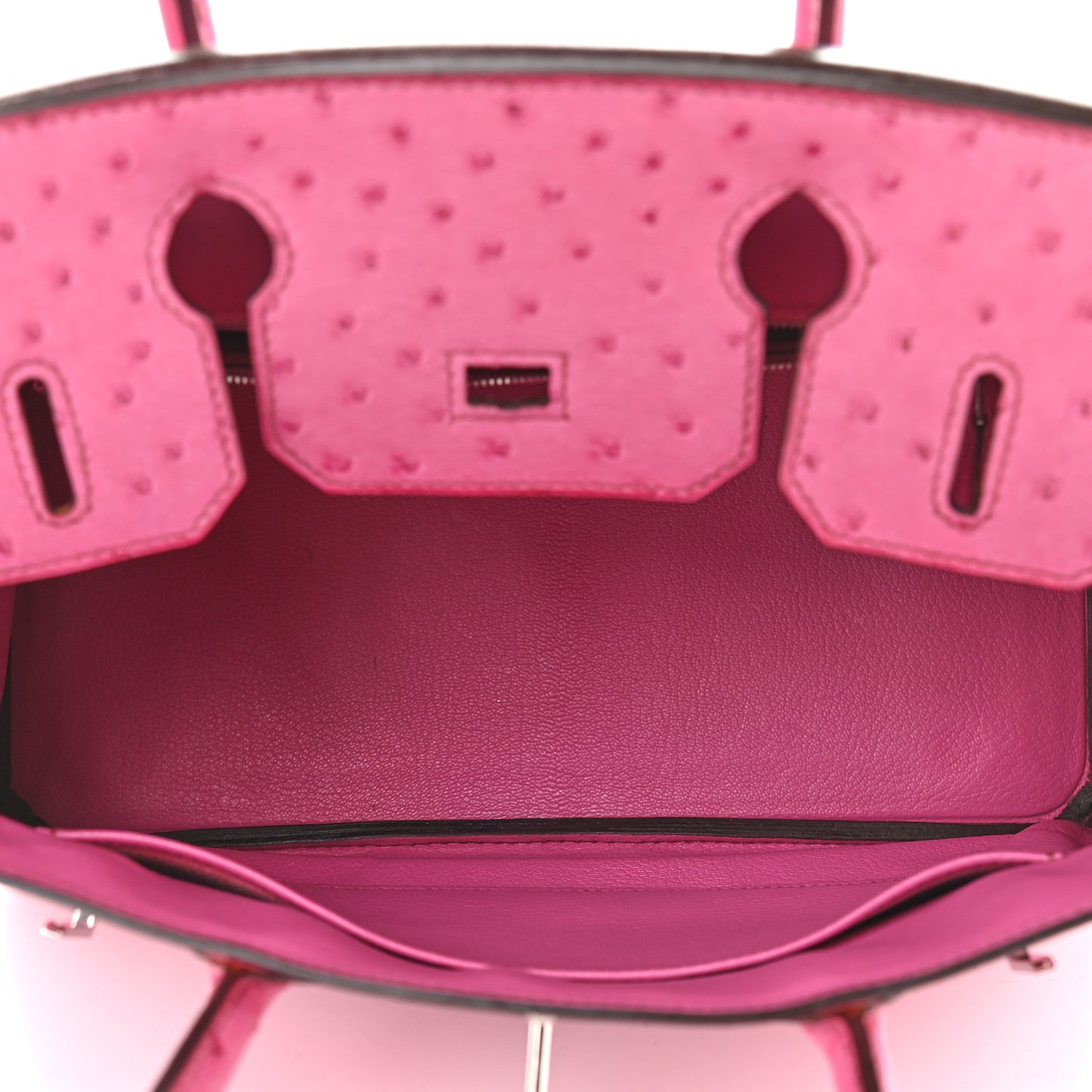 Ostrich Birkin 30 Fuchsia