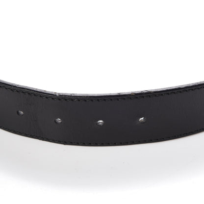 Gucci Calfskin Interlocking G 40mm Belt 95 38 Black 9 of 9