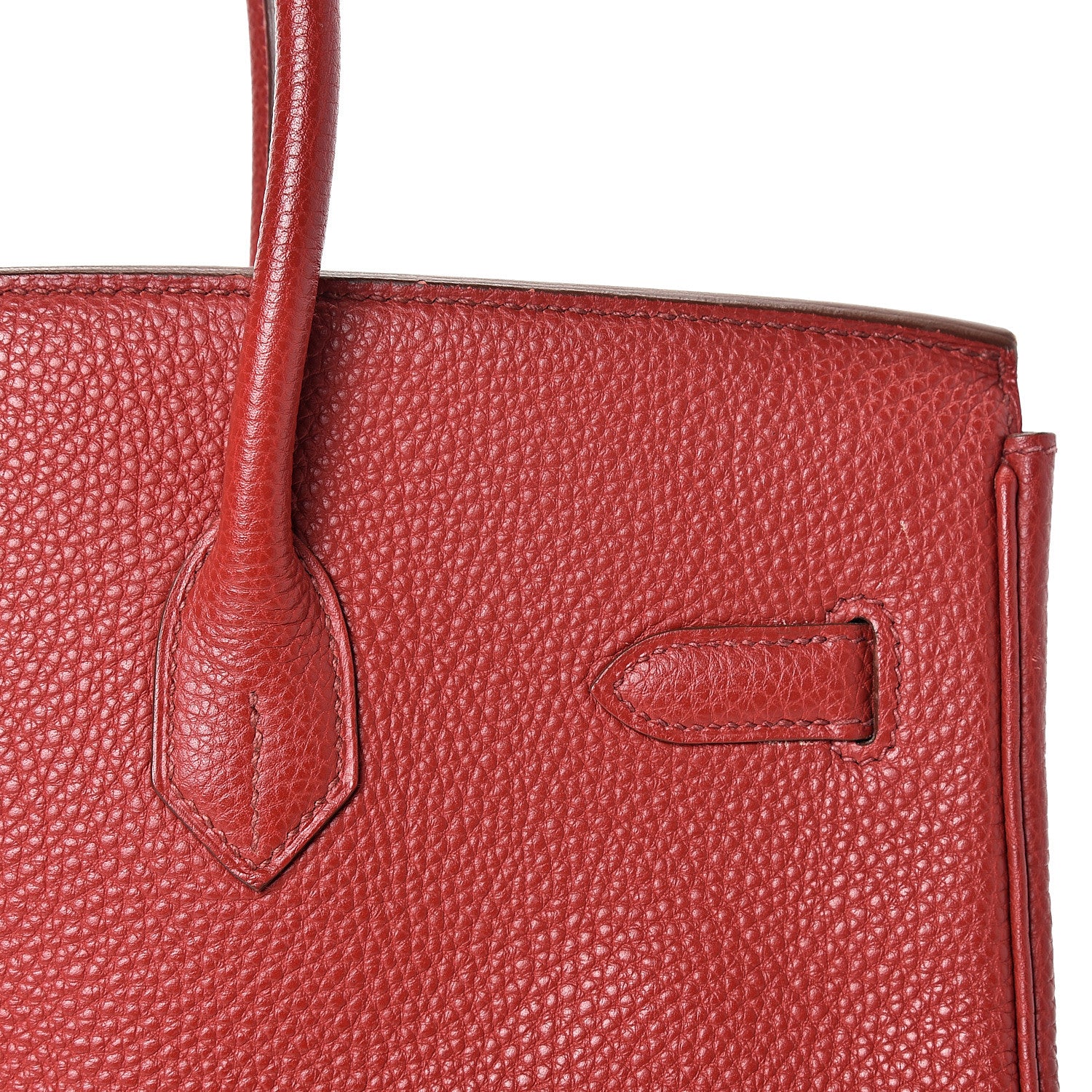 Hermes Togo Birkin 35 Rouge Casaque 7 of 42
