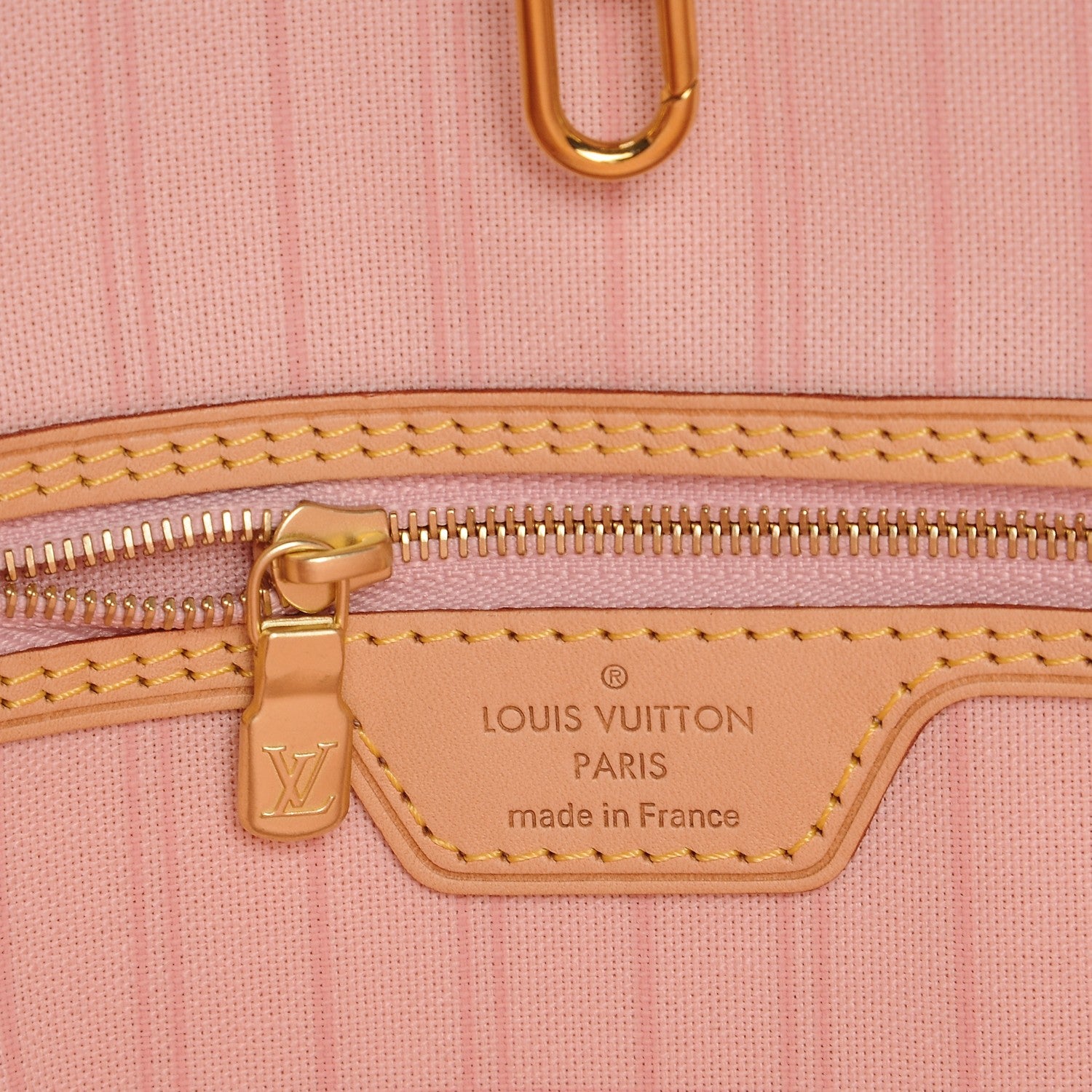 Louis Vuitton Damier Azur Neo Neverfull MM Rose Ballerine 6 of 6