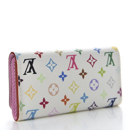 Louis Vuitton Monogram Multicolor Multicles 4 Key Holder White Litchi 3 of 7