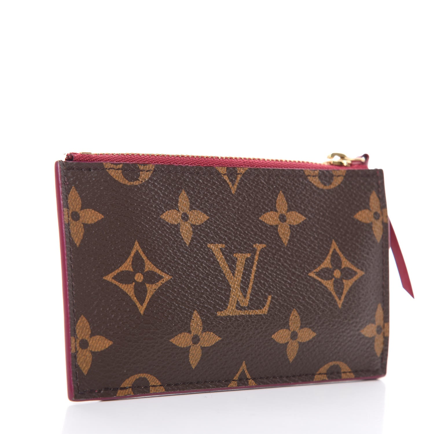 Louis Vuitton Monogram Zipped Card Holder Fuchsia 3 of 6