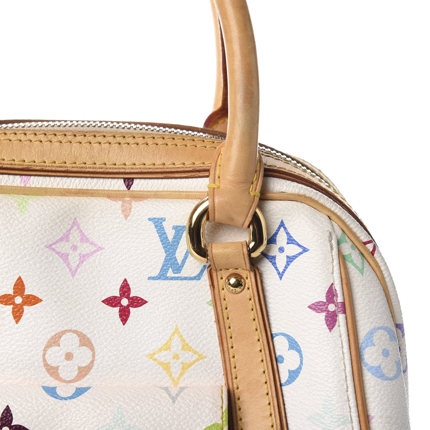Monogram Multicolor Priscilla White