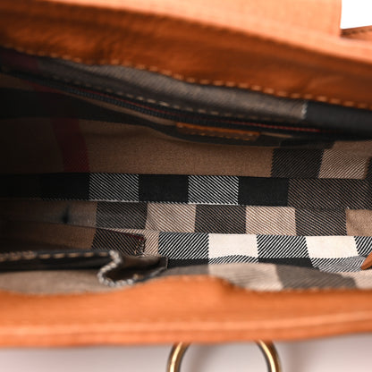 Burberry Grainy Calfskin Shoulder Bag Brown 5 of 9