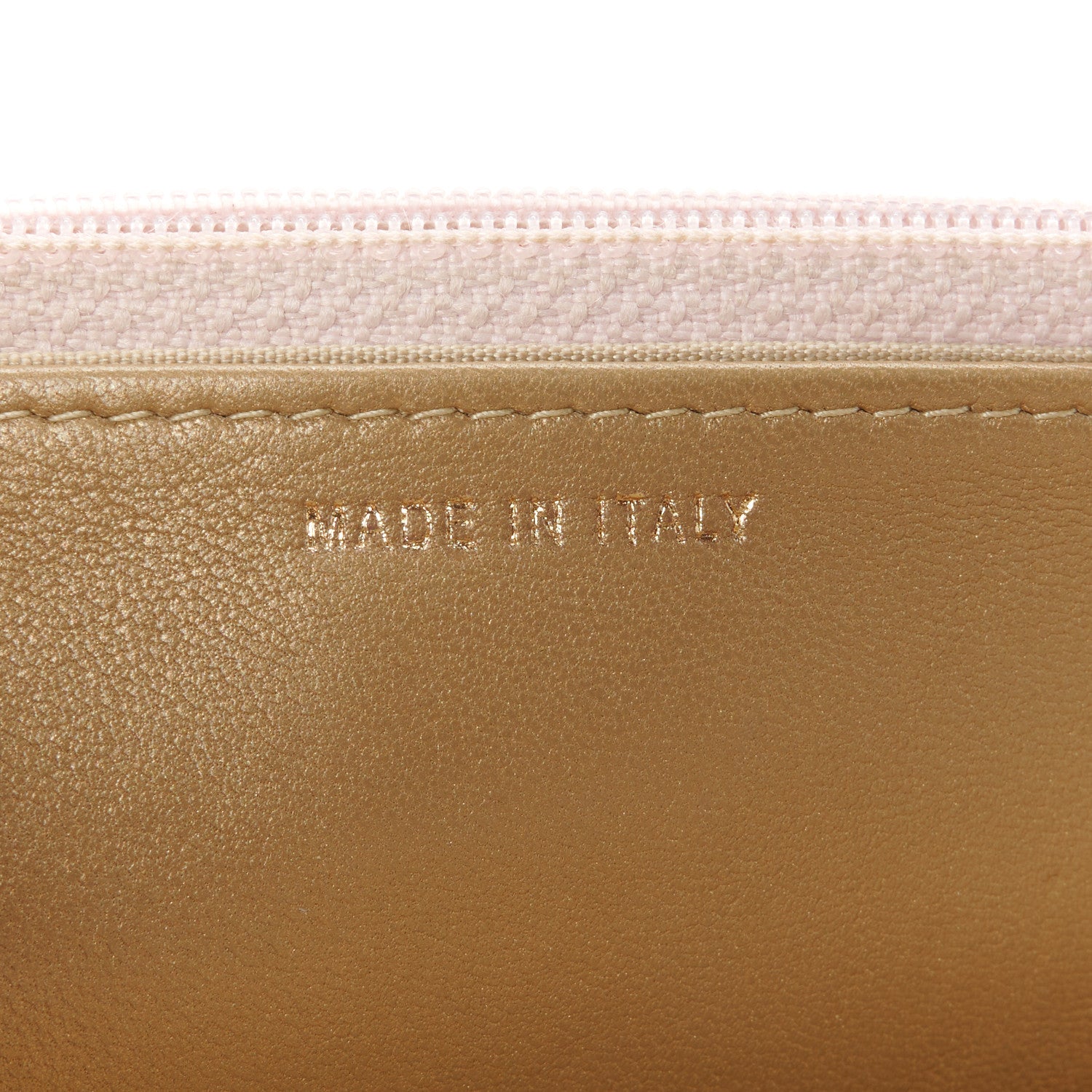 Chanel Lambskin Quilted CC Pearl Crush Wallet on Chain WOC Light Purple 7 of 11