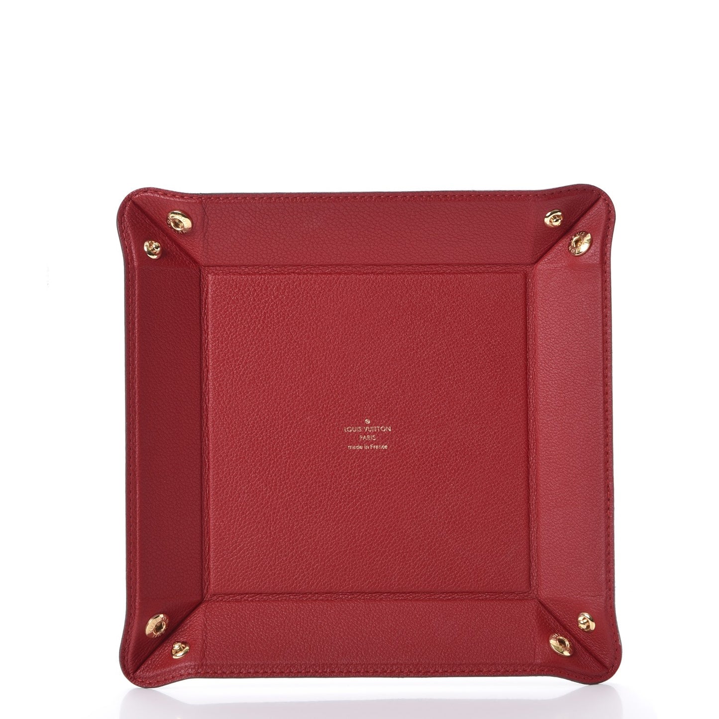 Monogram Change Tray Rouge