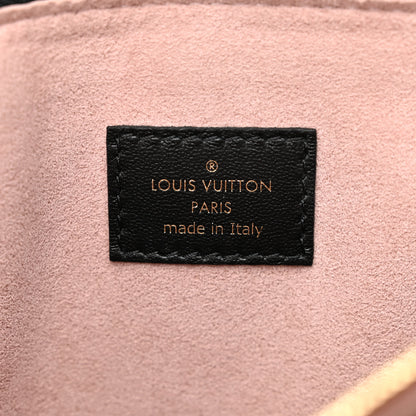 Louis Vuitton Lambskin Embossed Monogram Coussin PM Black 6 of 10
