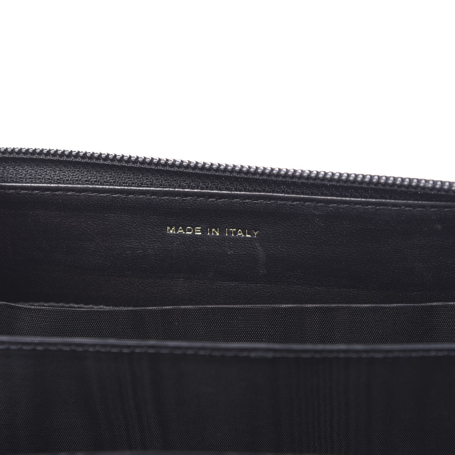 Chanel Caviar Timeless CC Large Gusset Zip Around Wallet Black 7 of 8