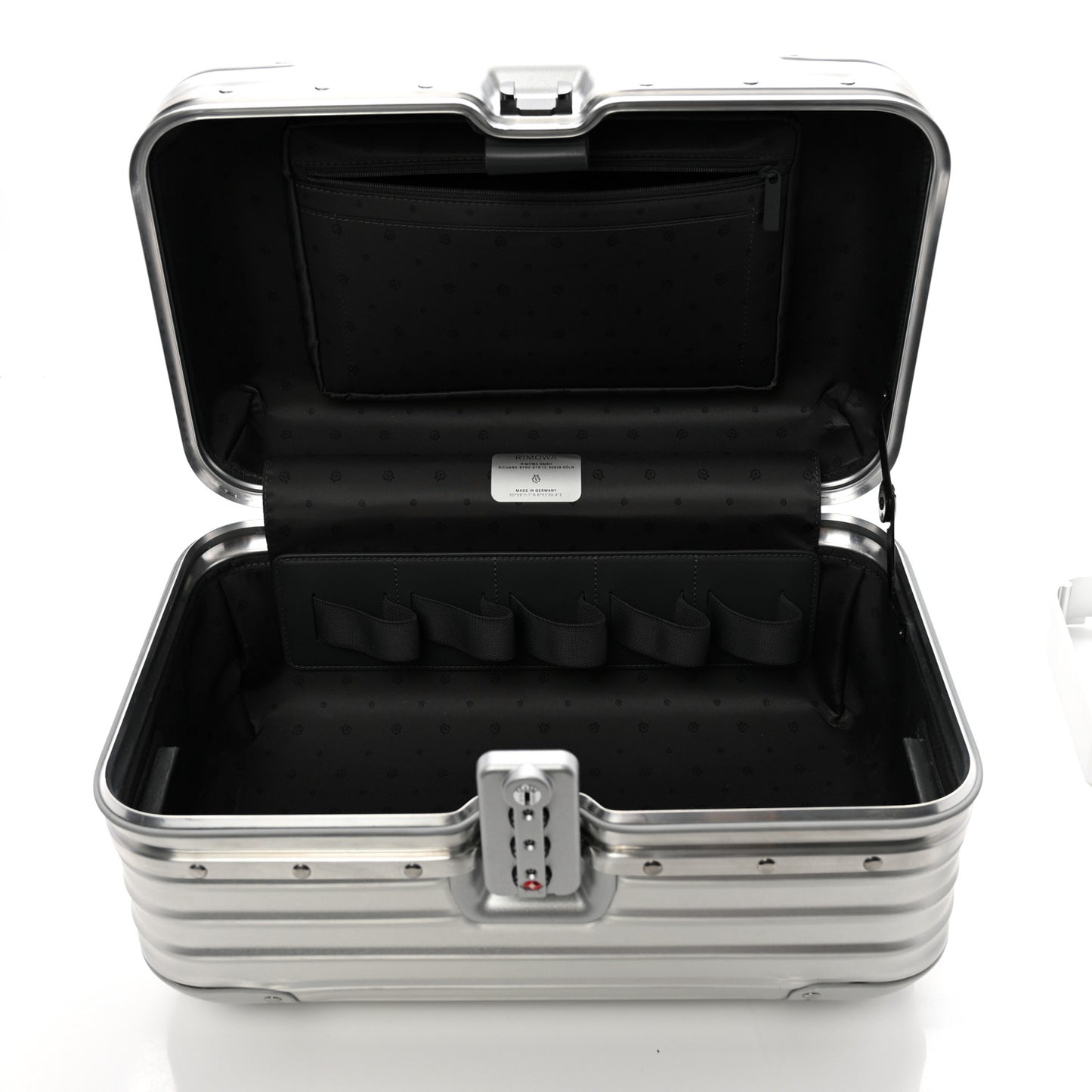 Aluminum Topas Vanity Case Silver