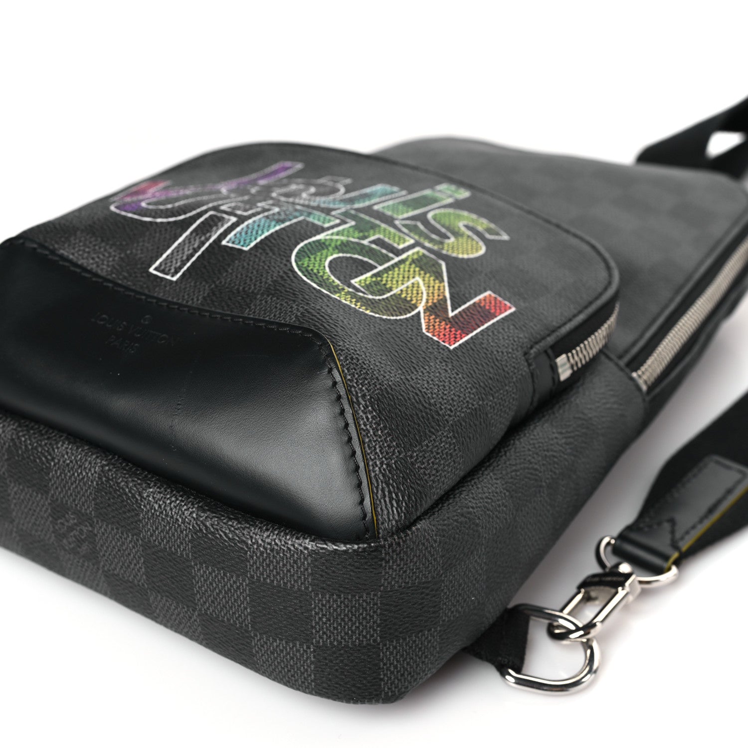 Louis Vuitton Damier Graphite Logo Avenue Sling Backpack Multicolor 8 of 8