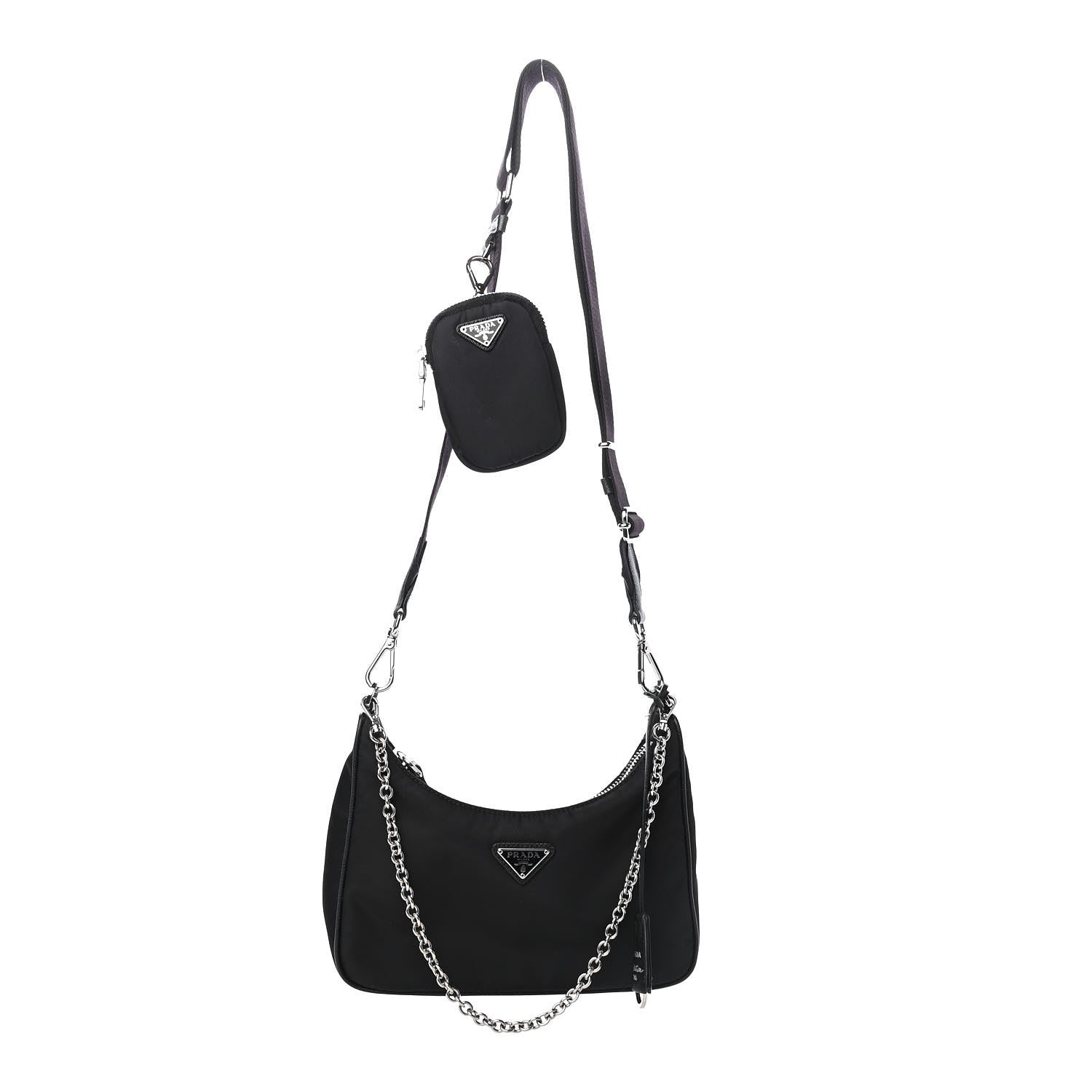 Prada Nylon Re-Edition 2005 Shoulder Bag Black 1 of 9