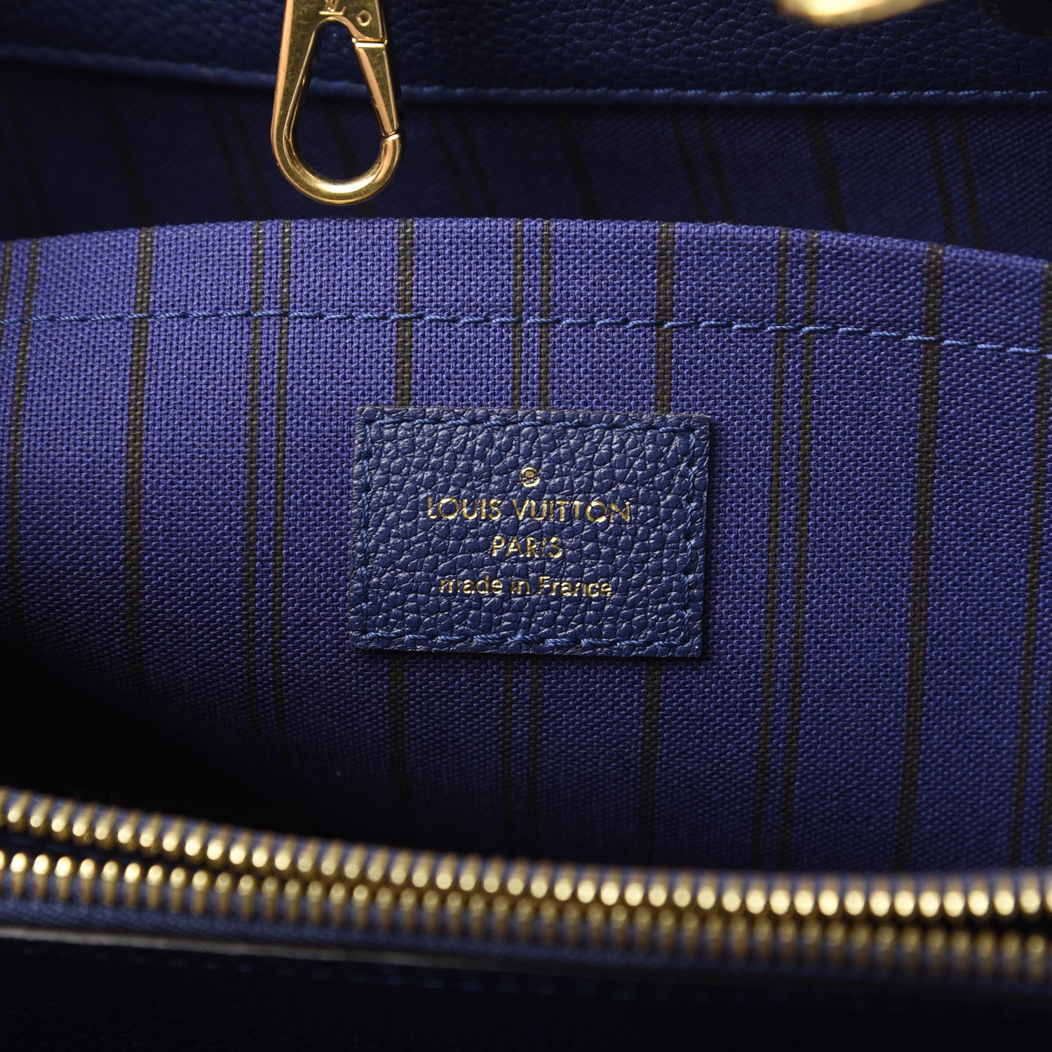 Louis Vuitton Empreinte Montaigne GM Iris 6 of 11