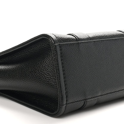 Marc Jacobs Grained Calfskin Small The Tote Bag Black 8 of 9