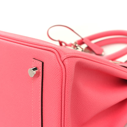 Hermes Epsom Birkin 30 Rose Azalee 11 of 14