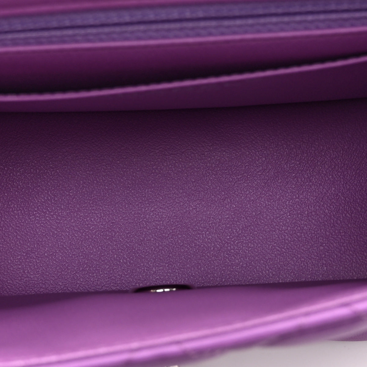 Chanel Lambskin Quilted Mini Square Flap Purple 5 of 10