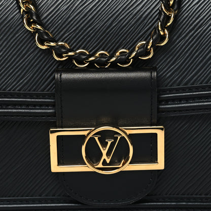 Louis Vuitton Epi Mini Dauphine Black 8 of 10