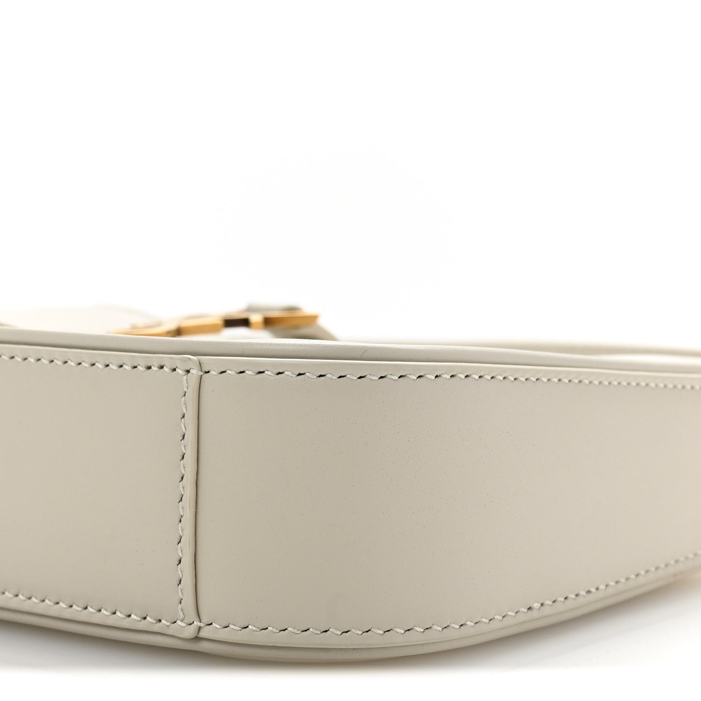 Smooth Calfskin Le 5 A 7 Mini Hobo Blanc Vintage