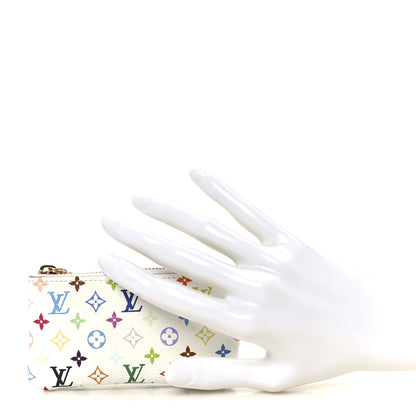 Louis Vuitton LV X TM Monogram Multicolor Key Pouch White 2 of 9