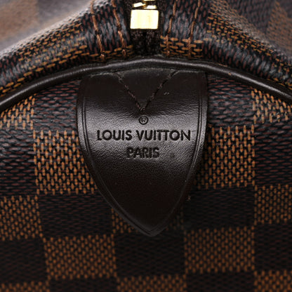 Louis Vuitton Damier Ebene Speedy 35 6 of 24