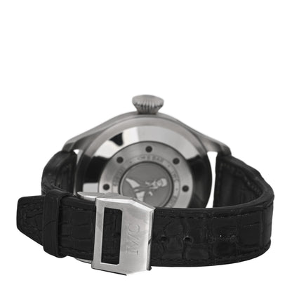 IWC Stainless Steel Alligator 46mm Big Pilot's “Le Petit Prince” Automatic Watch Blue IW501002 3 of 4