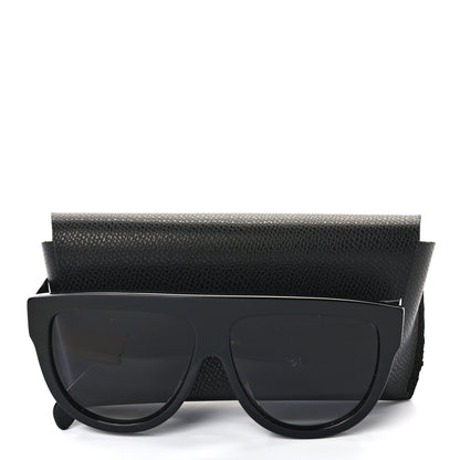 Celine Acetate Aviator Sunglasses CL 40001F Black 8 of 8