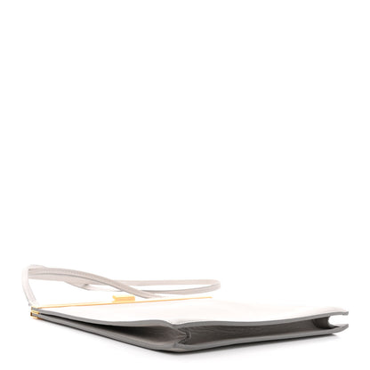 Celine Smooth Calfskin Mini Clasp Bag Light Grey 4 of 11