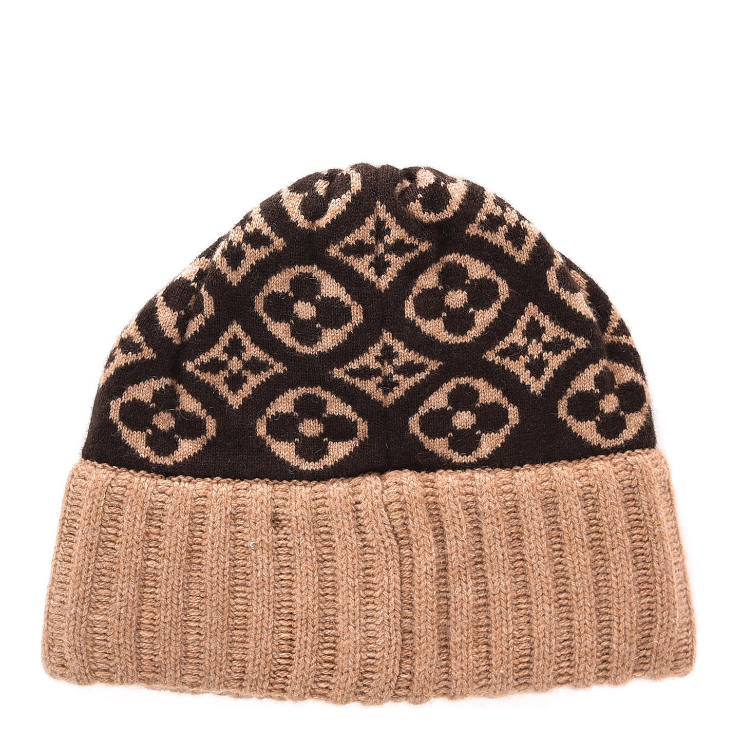 Cashmere Monogram Inventeur Beanie