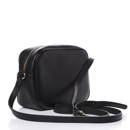Gucci Pebbled Calfskin Small Soho Disco Bag Black 3 of 9