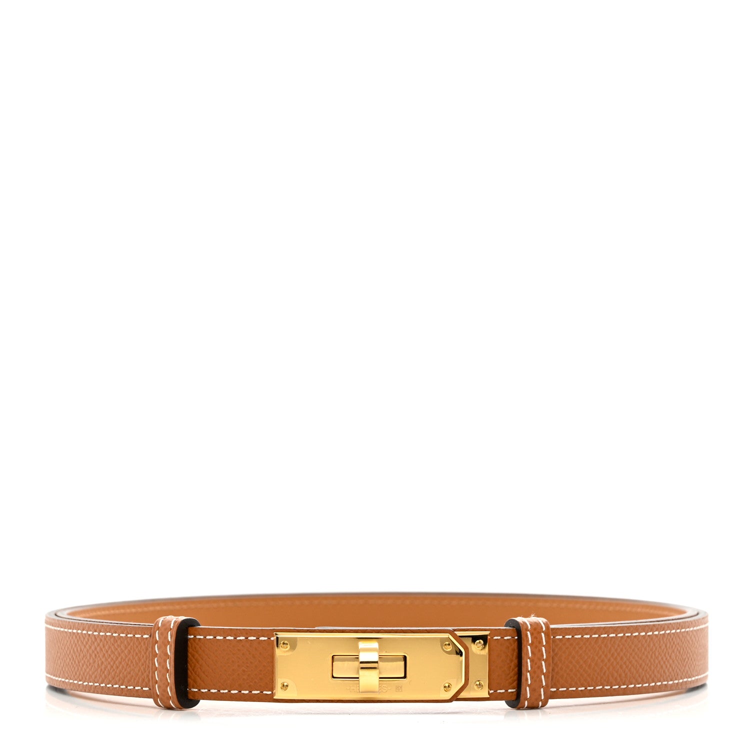 Hermes Epsom Kelly Belt Gold 1 of 4