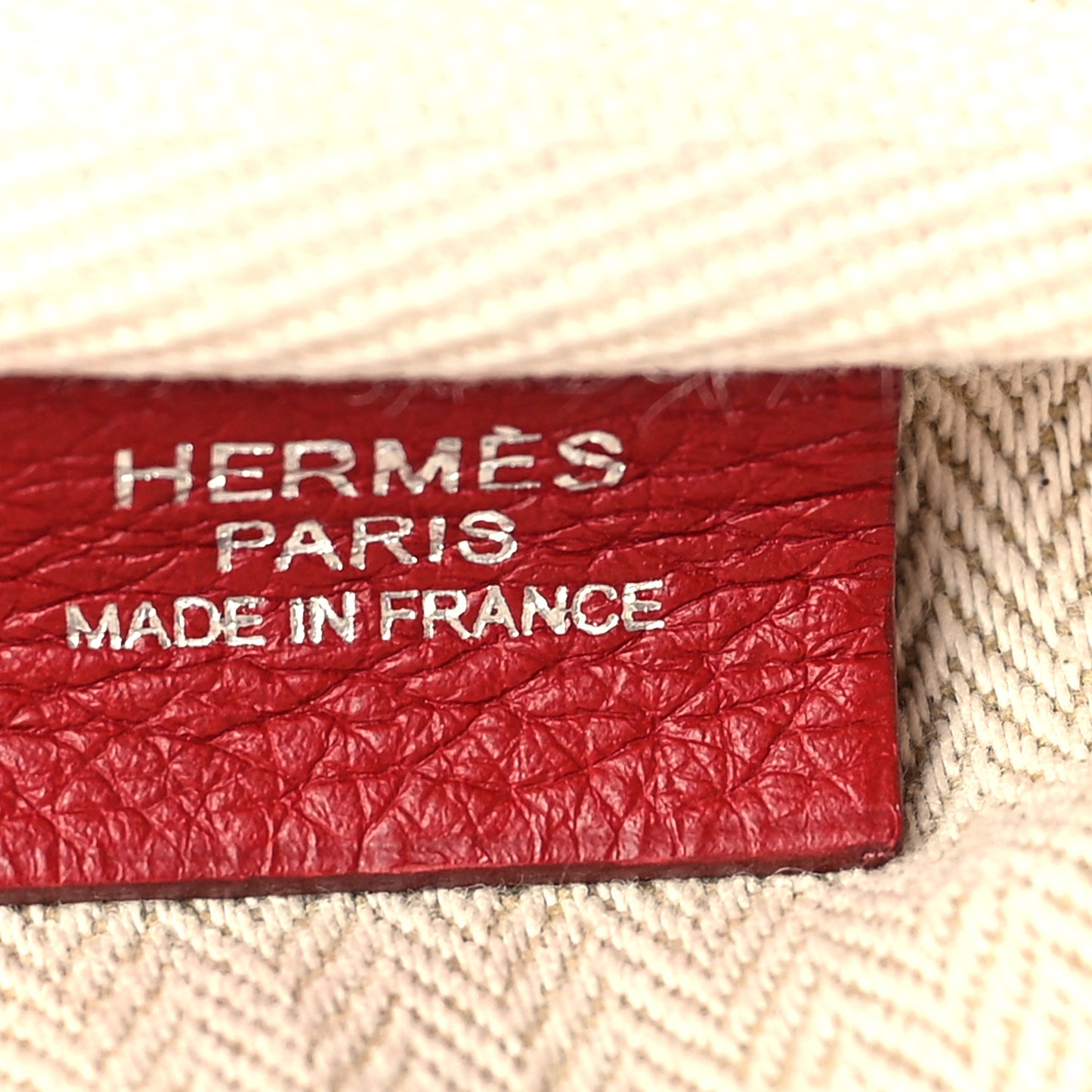 Taurillon Clemence Victoria 35 Rouge Garance