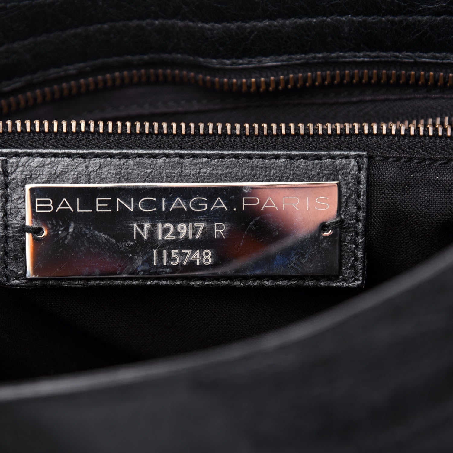 Balenciaga Agneau Classic Hardware City Black 7 of 10