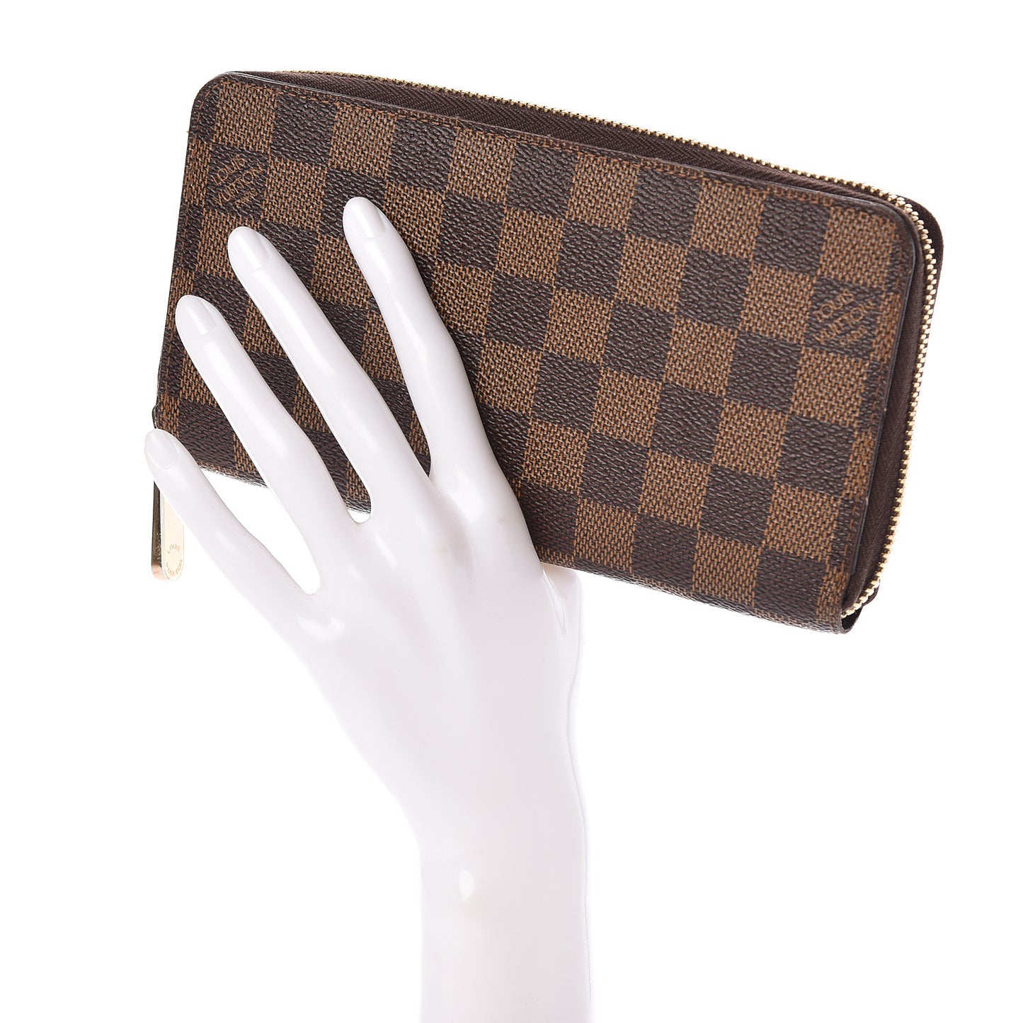 Damier Ebene Zippy Wallet
