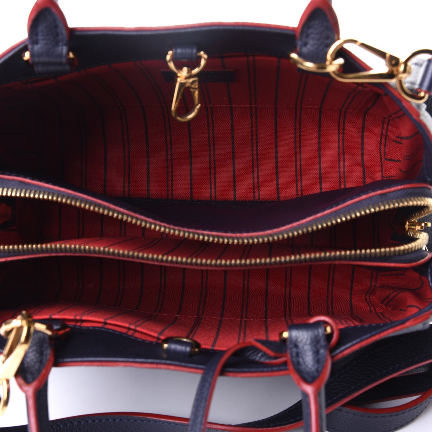 Louis Vuitton Empreinte Montaigne BB Marine Rouge 3 of 4
