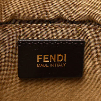 Fendi Zucca Small Chef Shoulder Bag Tobacco 6 of 12