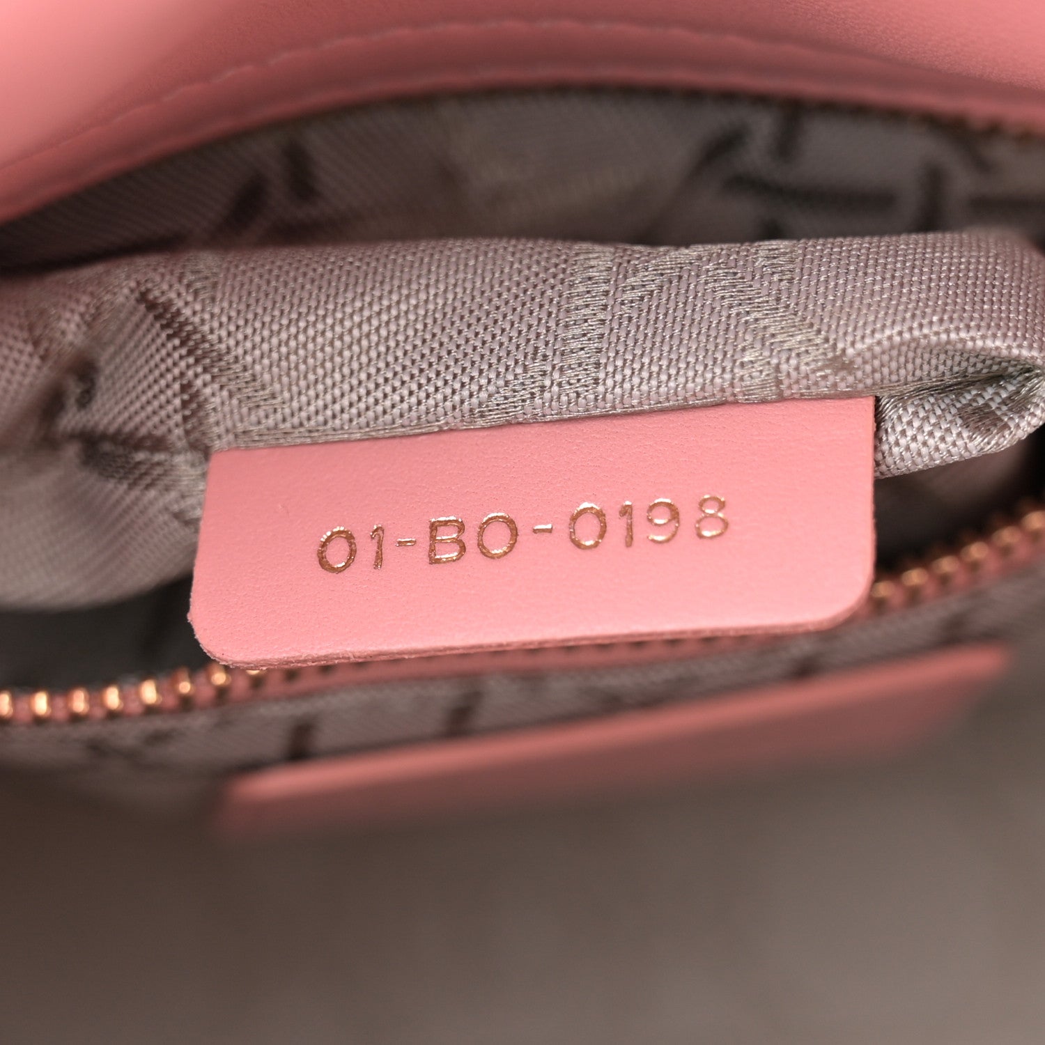 Christian Dior Lambskin Cannage Mini Lady Dior Light Pink 7 of 13