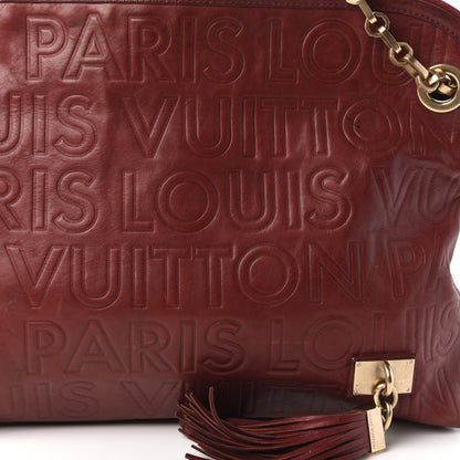 Louis Vuitton Monogram Paris Souple Wish Burgundy 9 of 10