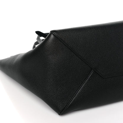 Celine Soft Grained Calfskin Small Belt Cabas Phantom Black 7 of 8