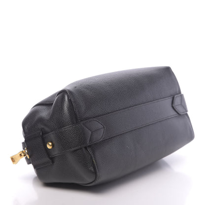 Prada Vitello Daino Satchel Black 4 of 15