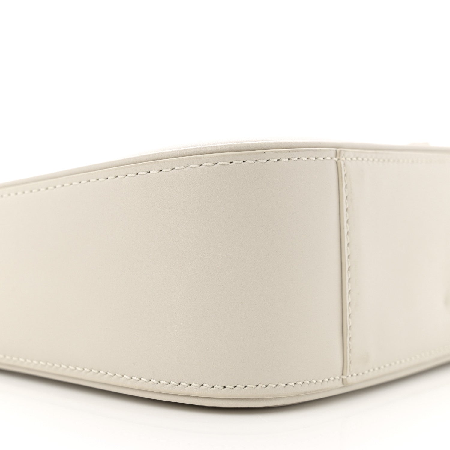 Saint Laurent Smooth Calfskin Le 5 A 7 Hobo Blanc Vintage 9 of 15