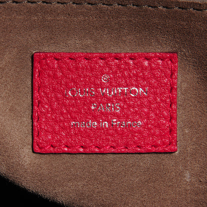 Louis Vuitton Veau Cachemire Soft Lockit MM Framboise 7 of 9