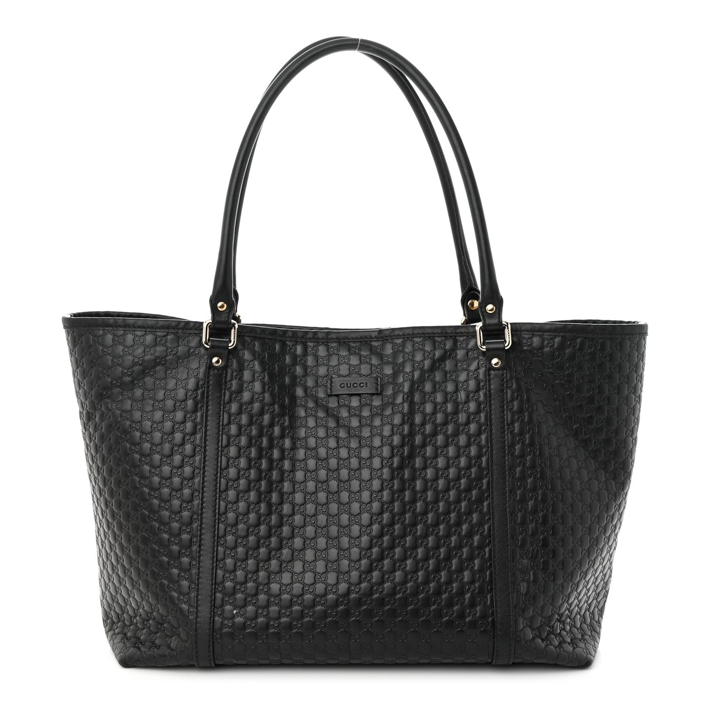 Microguccissima Medium Joy Tote Black