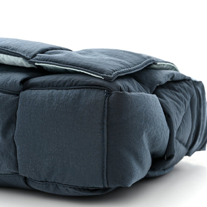 Bottega Veneta Nylon Intrecciato Padded Tech Cassette Bag Deep Blue Pale Blue 12 of 12