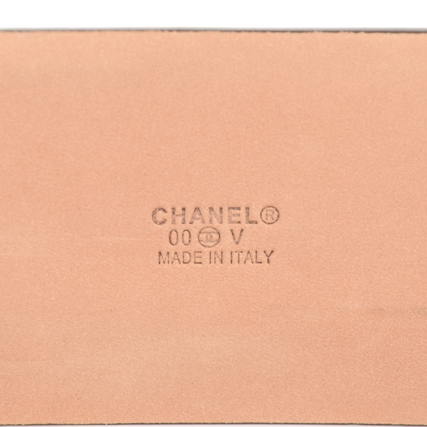 Chanel Calfskin CC Belt 105 42 Dark Brown 4 of 8