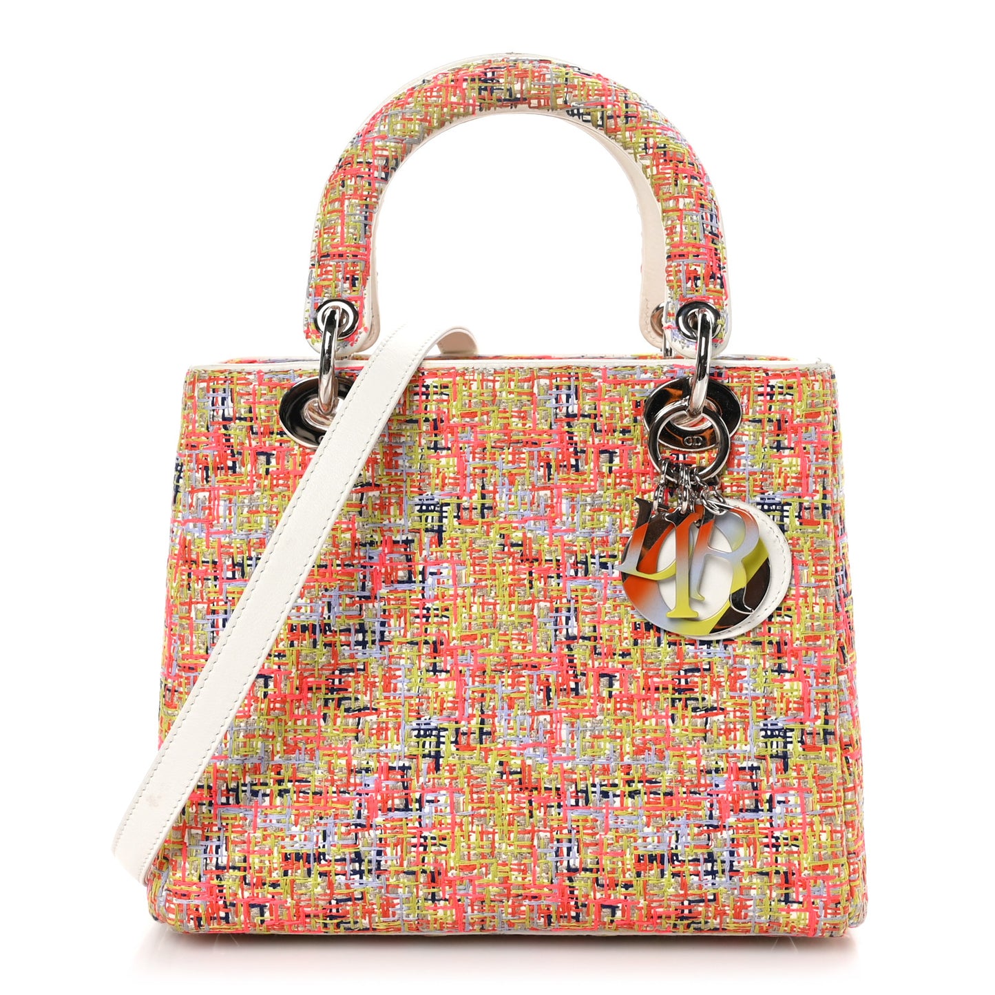 Tweed Medium Lady Dior Multicolor