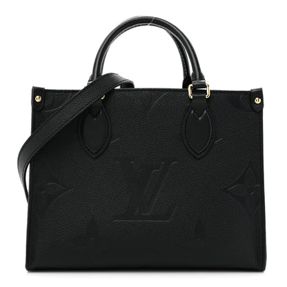 Louis Vuitton Empreinte Monogram Giant Onthego PM Black 1 of 12