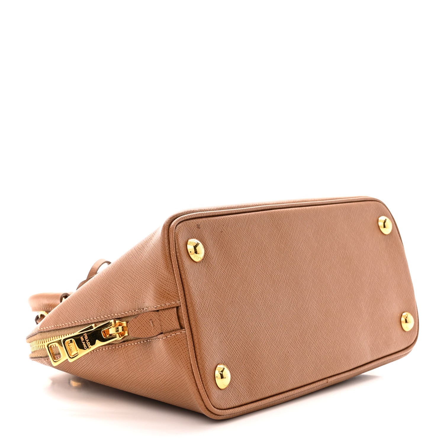 Prada Saffiano Lux Small Promenade Tote Caramel 4 of 10
