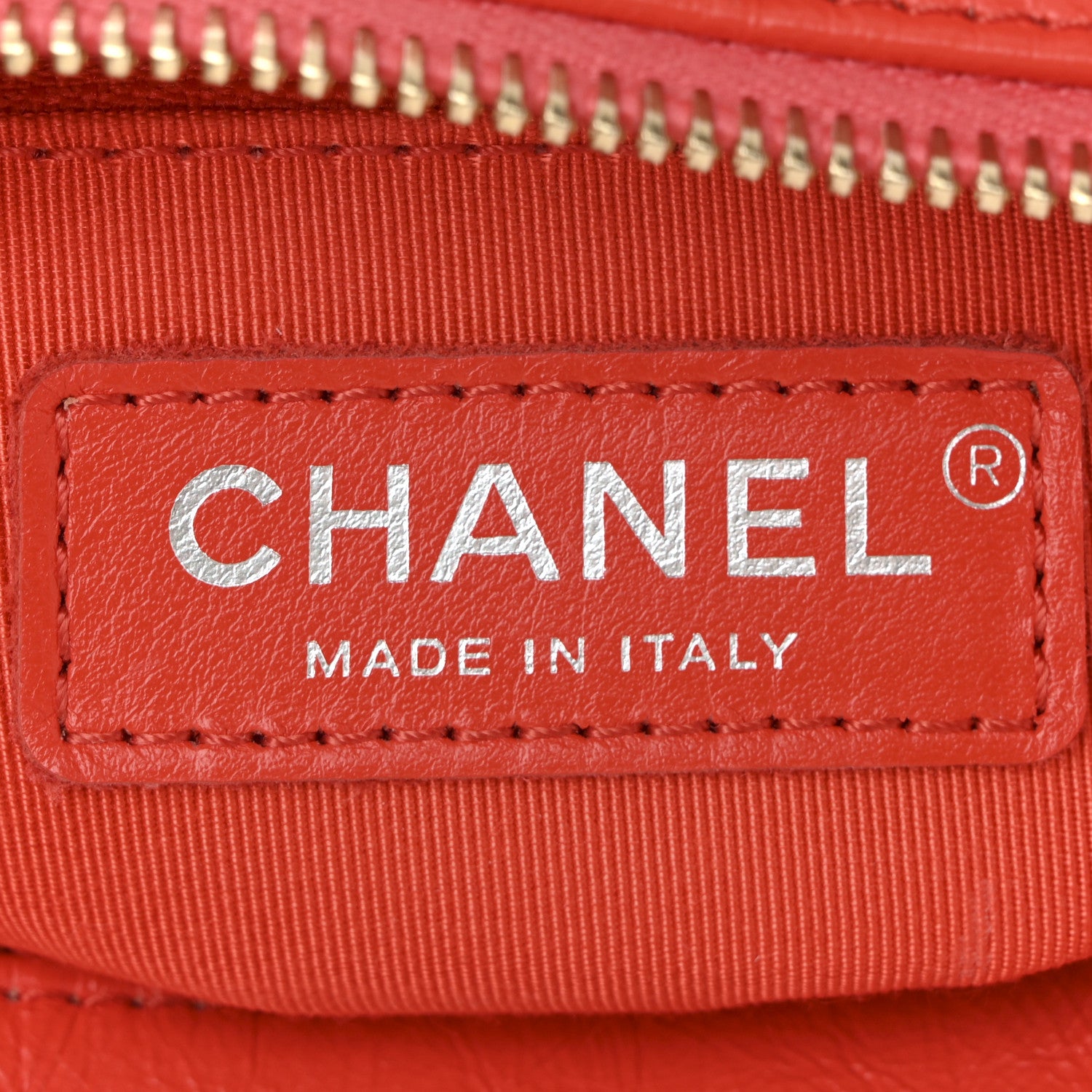 Chanel Aged Calfskin Quilted Small Gabrielle Hobo Red 6 of 10