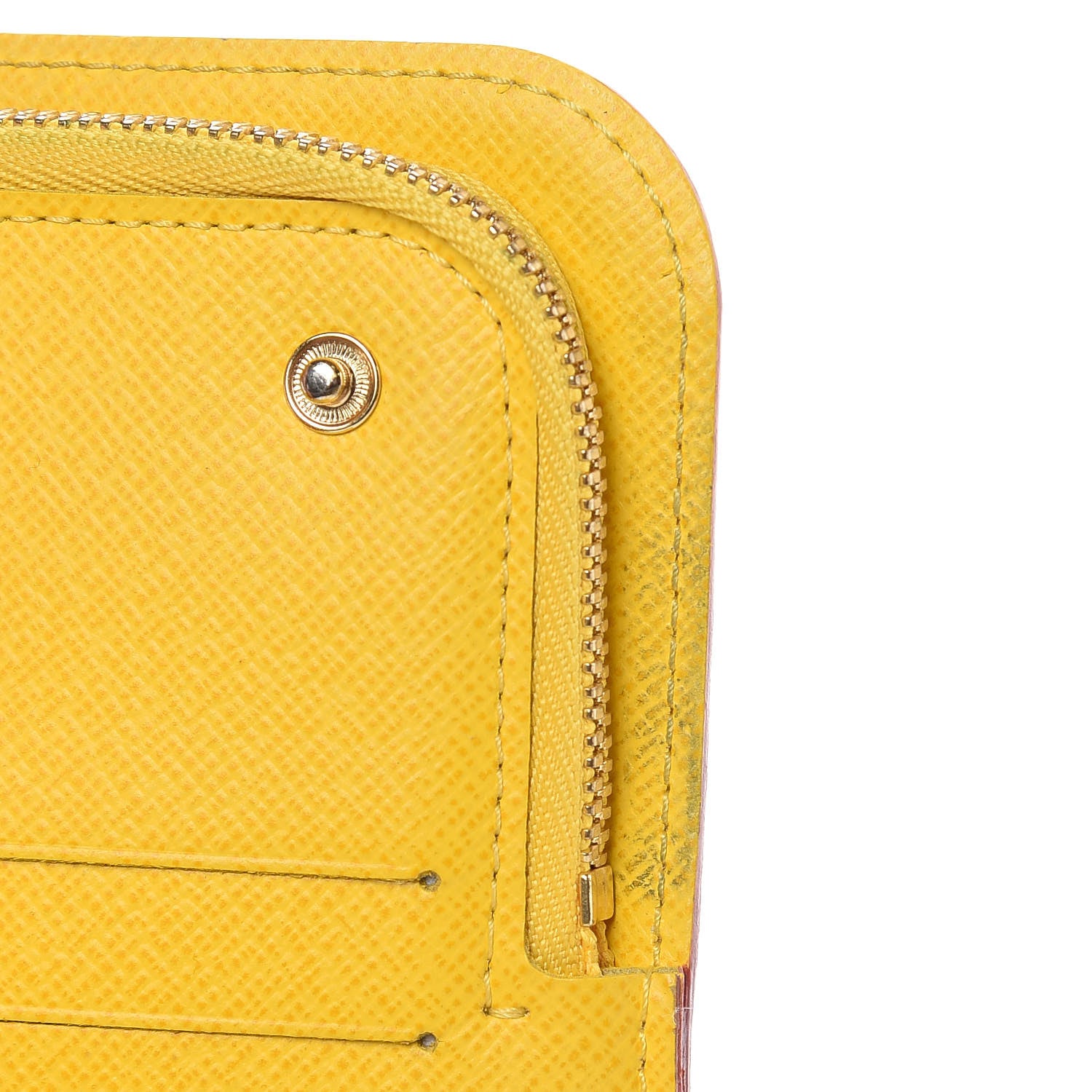 Louis Vuitton Monogram Multicolor Insolite Wallet White Citron 10 of 12