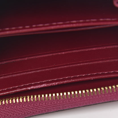 Louis Vuitton Vernis Zippy Coin Purse Magenta 7 of 7